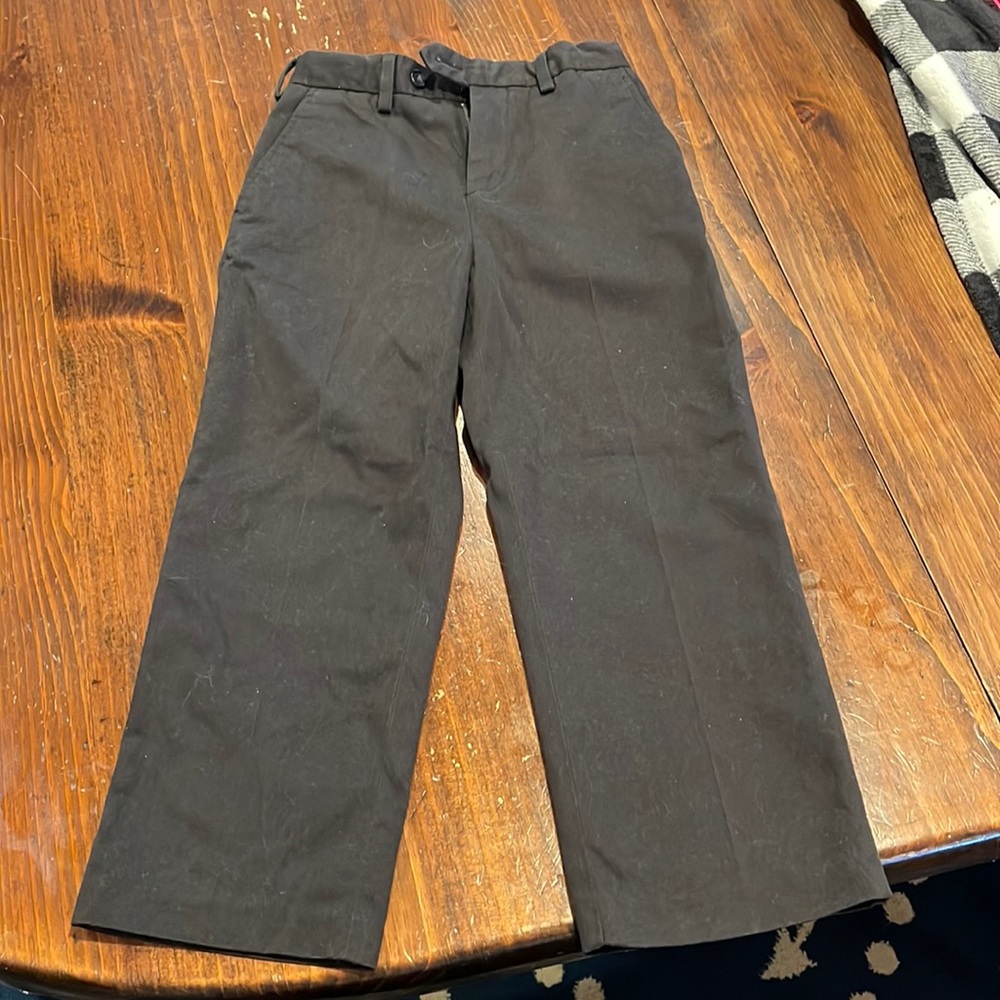 Boys black dress pants
